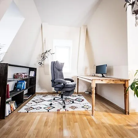 Charmante Wohnung Mit Terrasse Im Herzen Von Leipzig Apartman Lipcse