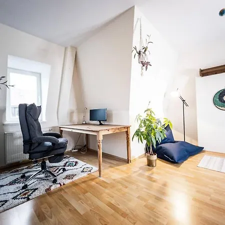 Charmante Wohnung Mit Terrasse Im Herzen Von Leipzig Apartman *